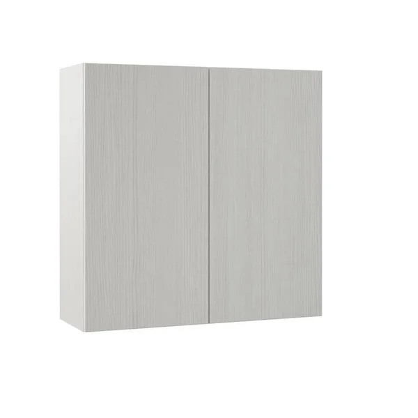 Hampton Bay Designer Series Edgeley Assembled 36x36x12 in. Wall Kitchen Cabinet in Glacier