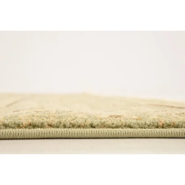 Unique Loom Jackson Palace Rug (Light Green - 8& x 8& Round)