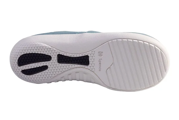 Spenco Siesta Nuevo Perforated Women's Orthotic Slide Shoe Mineral Blue - 8 Medium