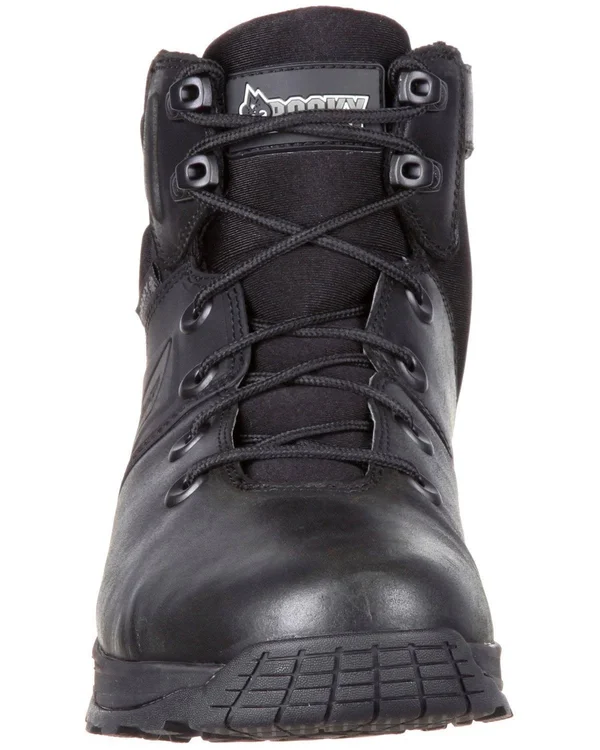 Men's Rocky 6 inch Alpha Tac Duty Waterproof Boot RKD0040, Black