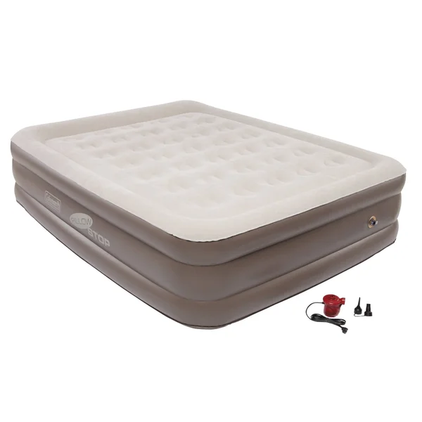 Coleman SupportRest Plus PillowStop Double High Airbed - Queen