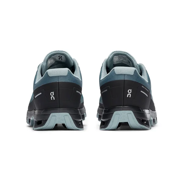 on Running Men's Cloudventure Waterproof Storm/Cobble, 14, D