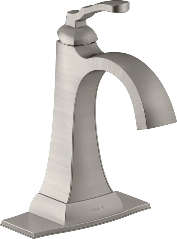 Kohler K-R30996-4D-BN Ridgeport Bathroom Sink Faucet - Vibrant Brushed Nickel