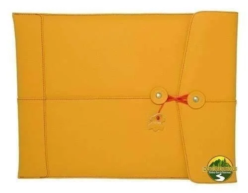Hazard 4 ProManila Leather Sleeve for Mac 15x22 Mango