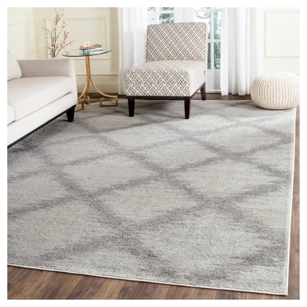 Safavieh 9& x 12& Adirondack ADR122B Ivory - Silver Rug