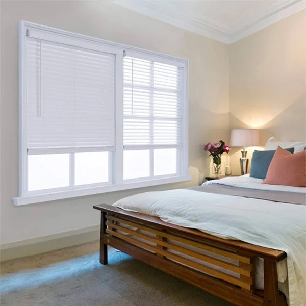 2in. Cordless Distressed Faux Wood Blinds Distressed Grey