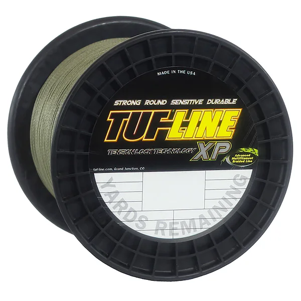 Tuf-Line XP652500GN XP Green Braided Line 65lb 2500 Yards