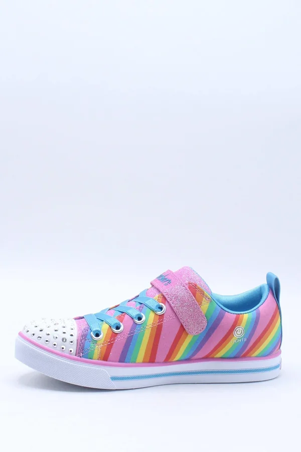 Skechers Kids& Sparkle Lite-Magical Rainbows Sneaker