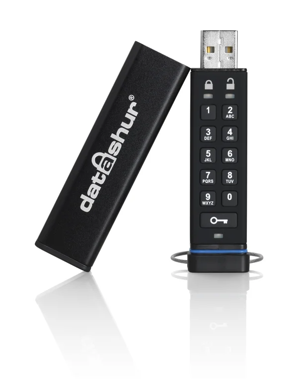 iStorage 8GB datAshur USB 2.0 Flash Drive