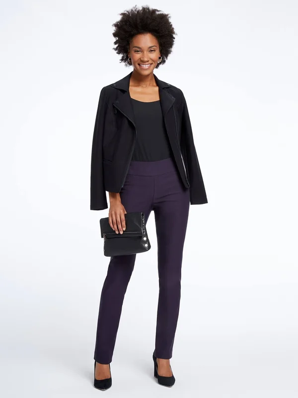 Wonderstretch Pants, Nightshade, 2p by Nic+Zoe