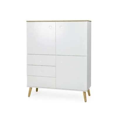 Dot Wardrobe Armoire AllModern Color: White