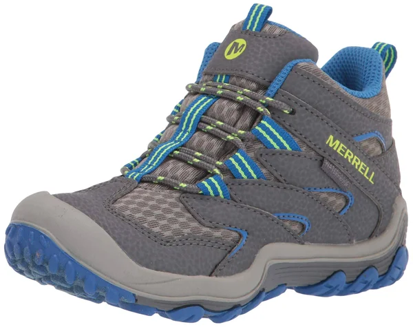 Merrell Chameleon 7 Access Mid Waterproof Boot Size: 5.5M - Grey/Blue