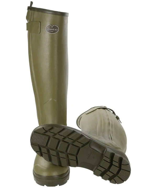 Le Chameau Women's Chasseur Leather Lined Boot