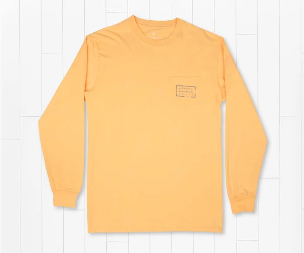 Authentic Vibrant Tee - Long Sleeve Small, Squash