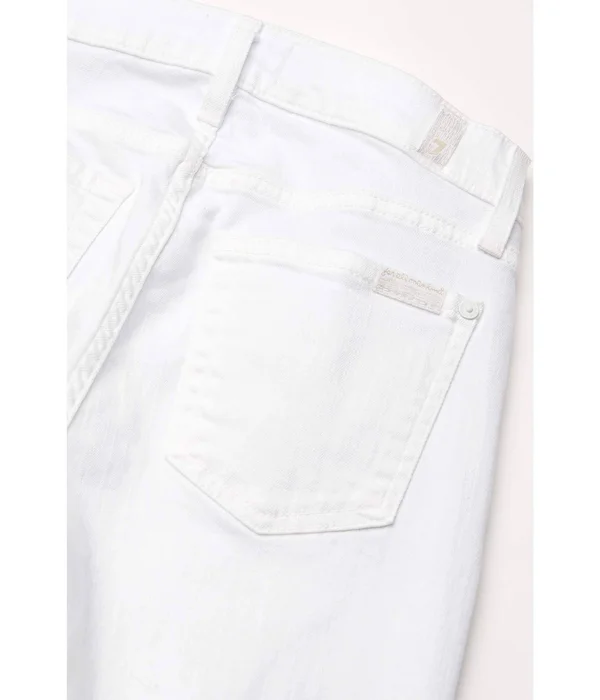 7-For-All-Mankind The Ankle Skinny in Clean White Clean White - 28