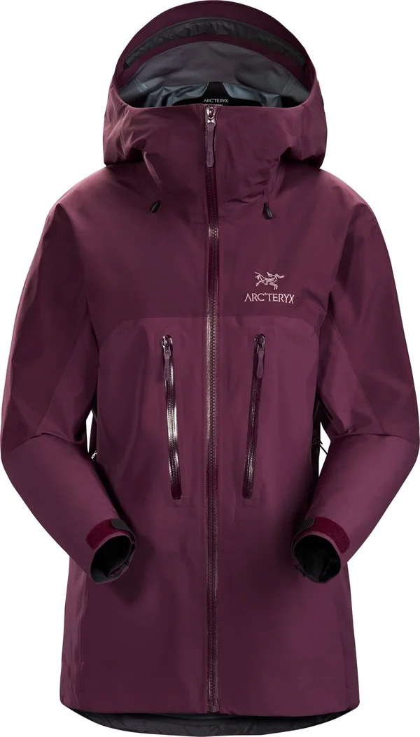 Arcteryx Alpha AR Jacket Purple - Women Gore-Tex Waterproof Jacket (Size L - Color Rhapsody)