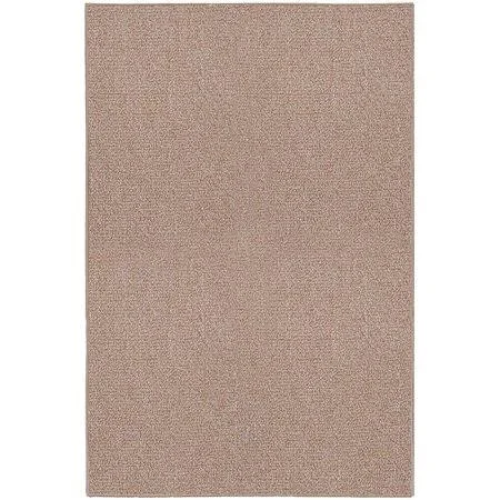 Home Queen Color World Collection Pet Friendly Indoor Outdoor Area Rug Beige - 12' x 18'