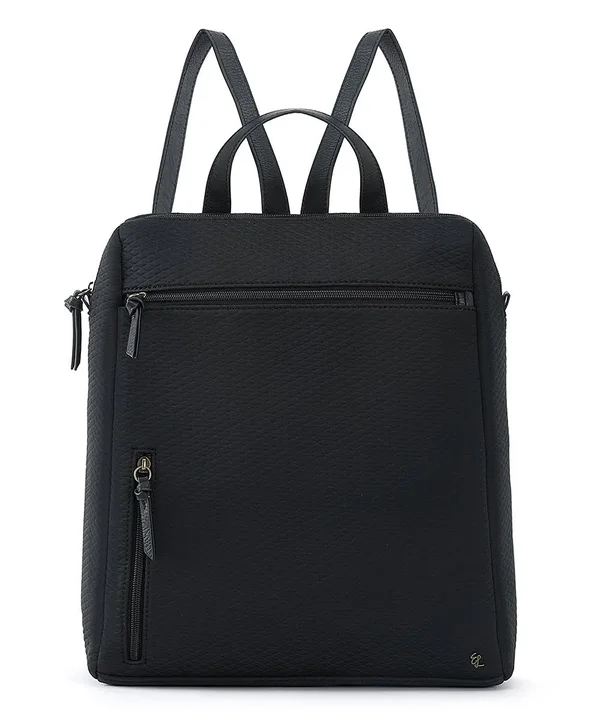 Elliott Lucca Black Neoprene Large Backpack Olvera #106982 - Nwt