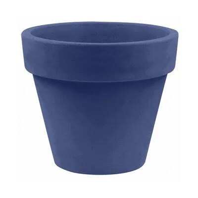Maceta Resin Pot Planter Vondom Steel 10.25x22 H x 11.75x22 W x 11.75x22 D