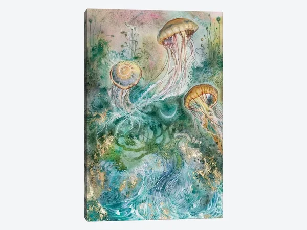 Surge Canvas Artwork Print by Stephanie Law