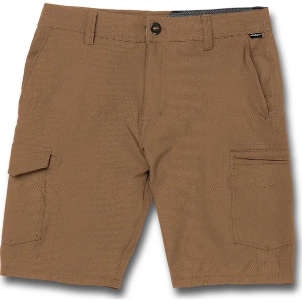 Volcom Surf N& Turf Dry Cargo Hybrid Shorts - Vintage Brown - Vintage Brown, 29