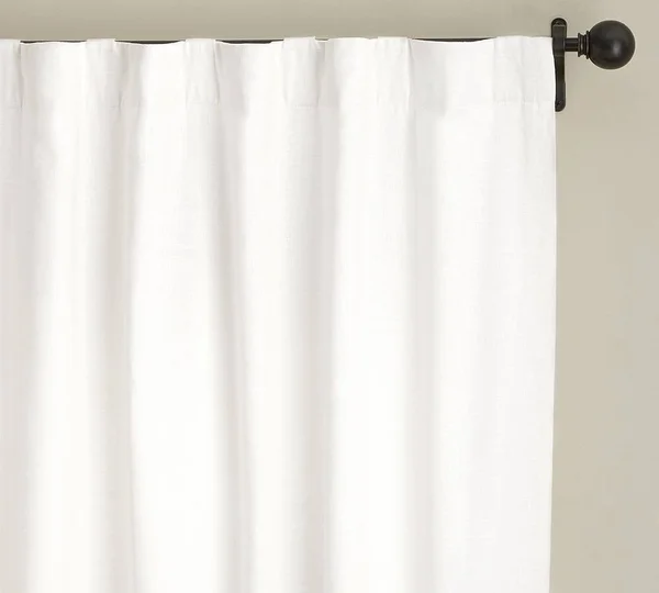 Emery Linen Blackout Curtain - 100 x 96