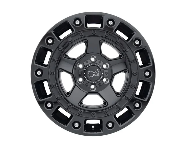 Black Rhino Cinco Gloss Black w/ Stainless Bolts Wheel 20x9.5 6x139.70|6x5.5 12mm CB112.1