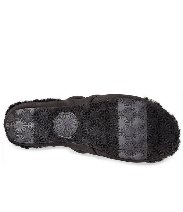 Ugg Puff Yeah (Black) Women's Slippers