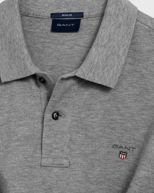 Gant Original Rugger Polo Shirt Colour: Grey, Size: L