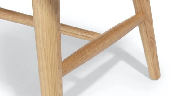55x22 Oak Bench, Solid Wood, Article Sede Modern Furniture