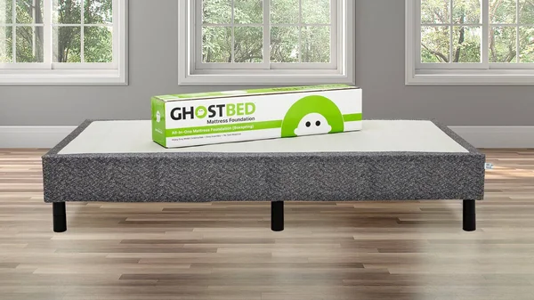 GhostBed All-in-One Metal Foundation/Box Spring with Easy Assembly Twin, XL