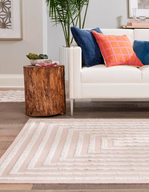 Sabrina Soto Casa Pink 6x9 Area Rug