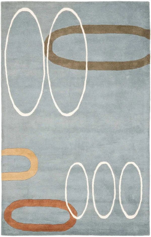 Safavieh Soho SOH801B 3&6x22 x 5&6x22 Blue - Multi Area Rug