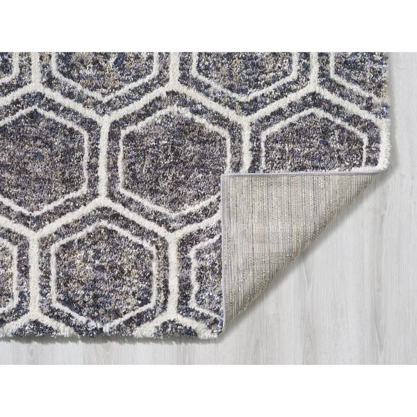 Kas Bungalow 2303 Grey/Teal Dimensions Area Rug 3&3x22 x 4&11