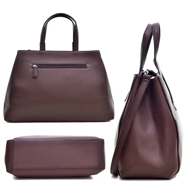 Dasein Faux Buffalo Classic Briefcase, Green