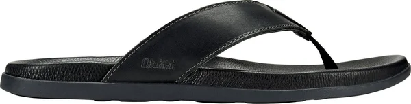 Olukai Men's Nalukai Sandal - 8 - Lava Rock/Lava Rock