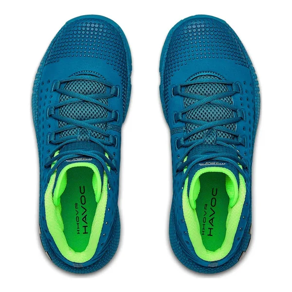 Under Armour HOVR Havoc 2 Men's Basketball Shoes, Teal, Size: 6