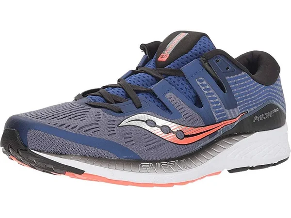 Saucony Ride ISO Grey - Blue S20444-3 (Men's) 11.5