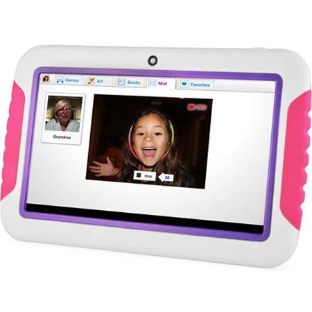 Ematic FunTab 7x22 Kids Tablet, Android 4.0, 4GB, Pink/Purple