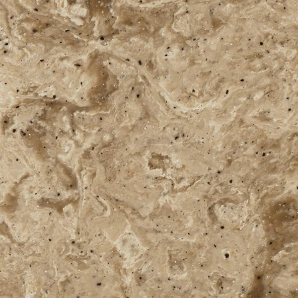Transolid 30.5-in Sand Mountain Solid Surface Bathroom Vanity Top in Brown, VT30.5X22-1SV-94-1