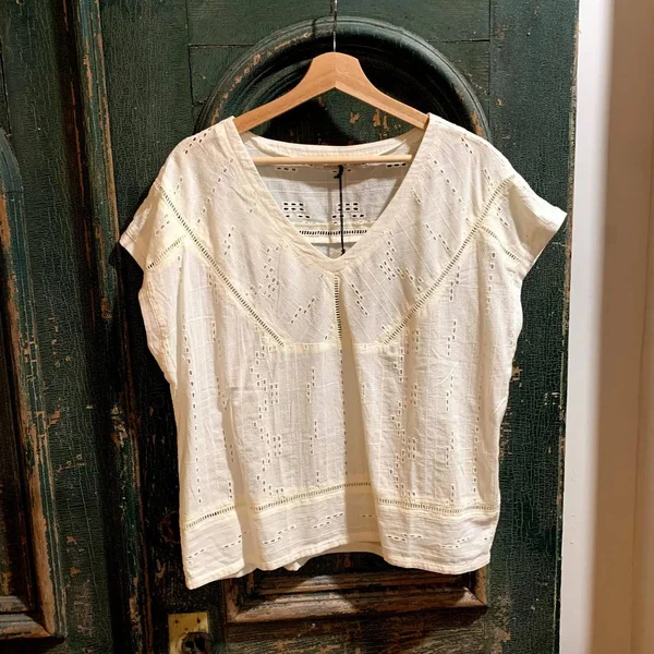 Prana - Women's Keelie Top, Soft White, Large