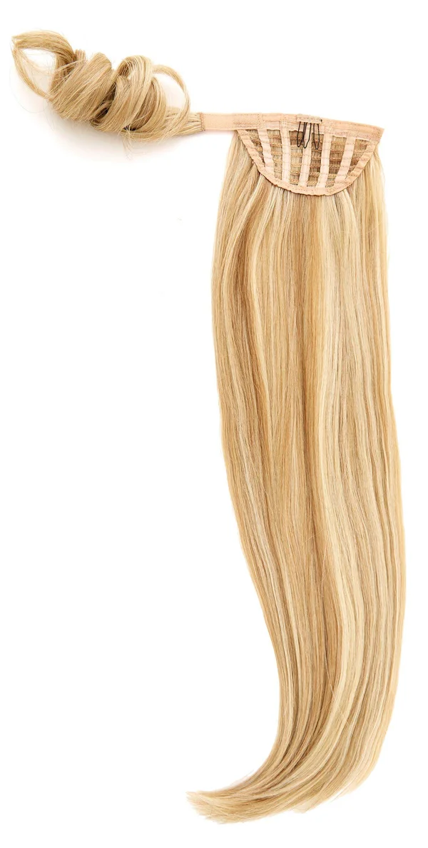 Hairdo Straight Wrap Around Pony: R14 25 Honey Ginger - 25 inch