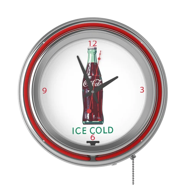 Coca Cola Neon Clock - Delicious Refreshing