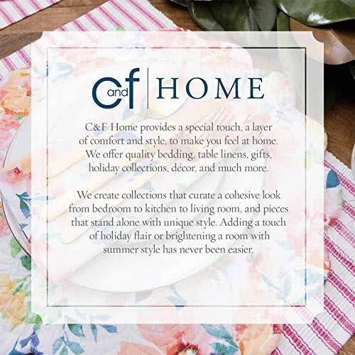 Cu0026F Home Blue Shell Matelasse Twin Quilt, 66" x 86"