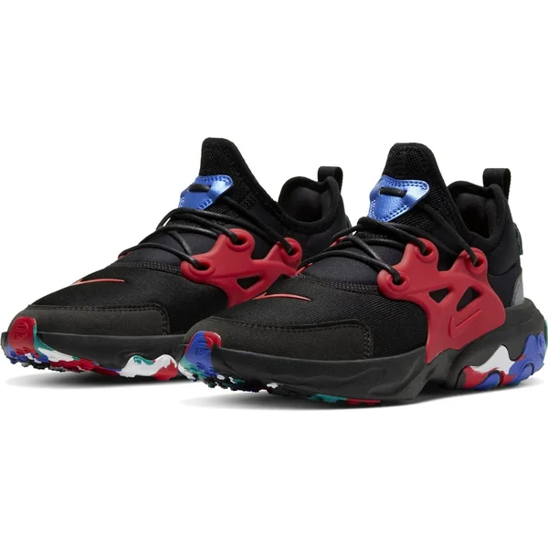 Nike Boys& Big Kids& React Presto MC Running Shoes in Black Size 4.5