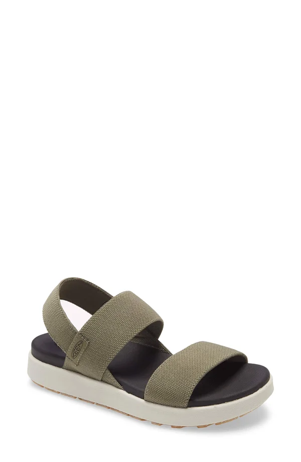 Keen Women's Elle Backstrap Sandal - 6.5 - Drizzle