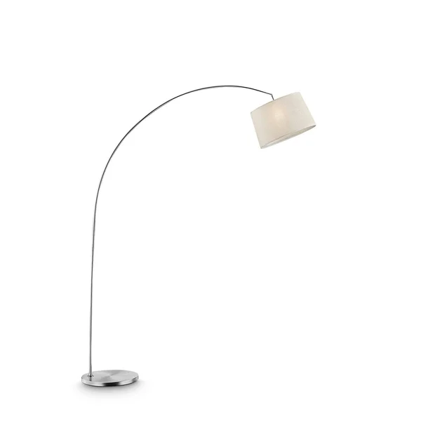 Ore International Oma 84.5 in. Brushed Nickel Arch Floor Lamp