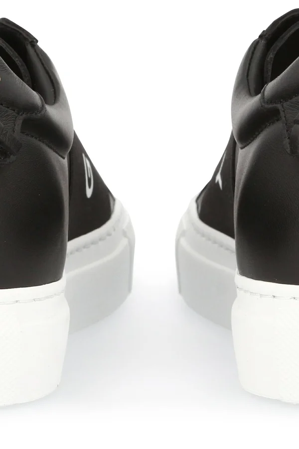 Givenchy - Men Urban Street Leather Slip-On Sneakers Black 40