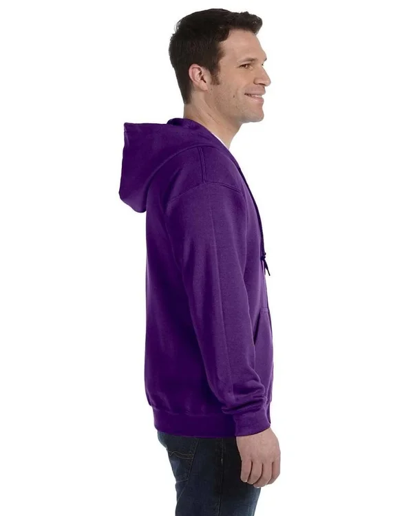 Gildan G186 - Heavy Blend 8 oz. - 50/50 Full-Zip Hood - Purple