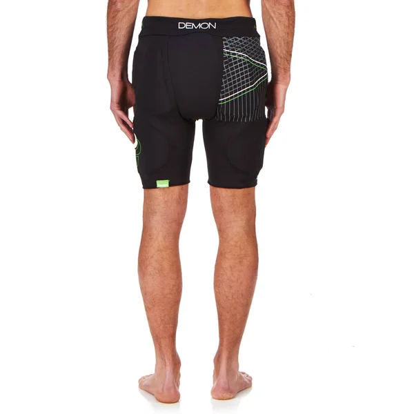 Demon Black Flex-Force Pro Snowboarding Protection Shorts
